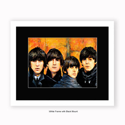 Beatles - Mounted & Framed Art Print
