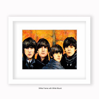 Beatles - Mounted & Framed Art Print