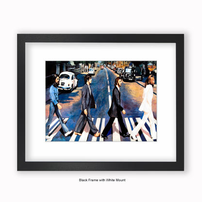 Beatles - Abbey Road - Mounted & Framed Art Print