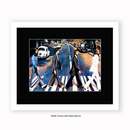 Beatles - Abbey Road - Mounted & Framed Art Print