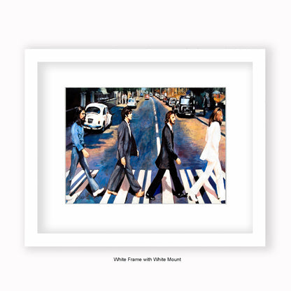 Beatles - Abbey Road - Mounted & Framed Art Print