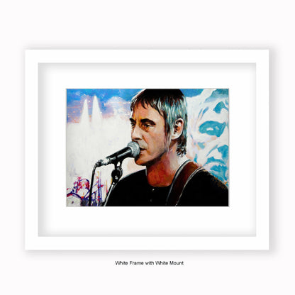 Paul Weller - Mounted & Framed Art Print