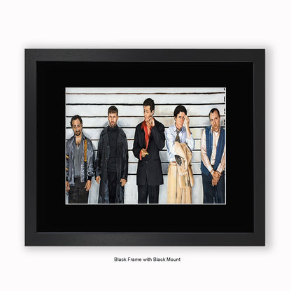The Usual Suspects - Mounted & Framed Art Print