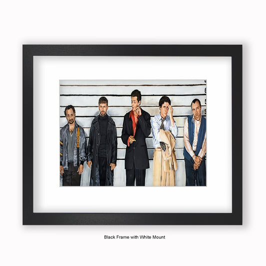 The Usual Suspects - Mounted & Framed Art Print