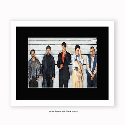 The Usual Suspects - Mounted & Framed Art Print