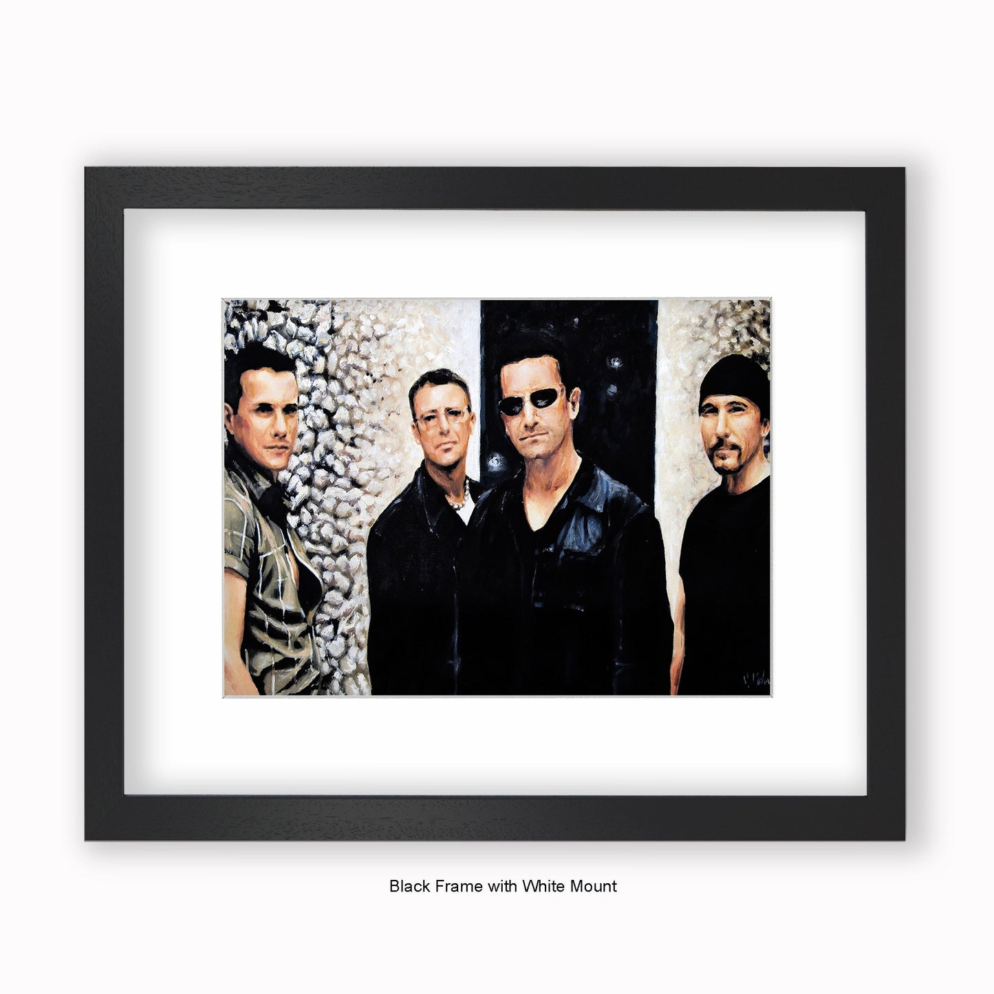 U2 - Band - Mounted & Framed Art Print