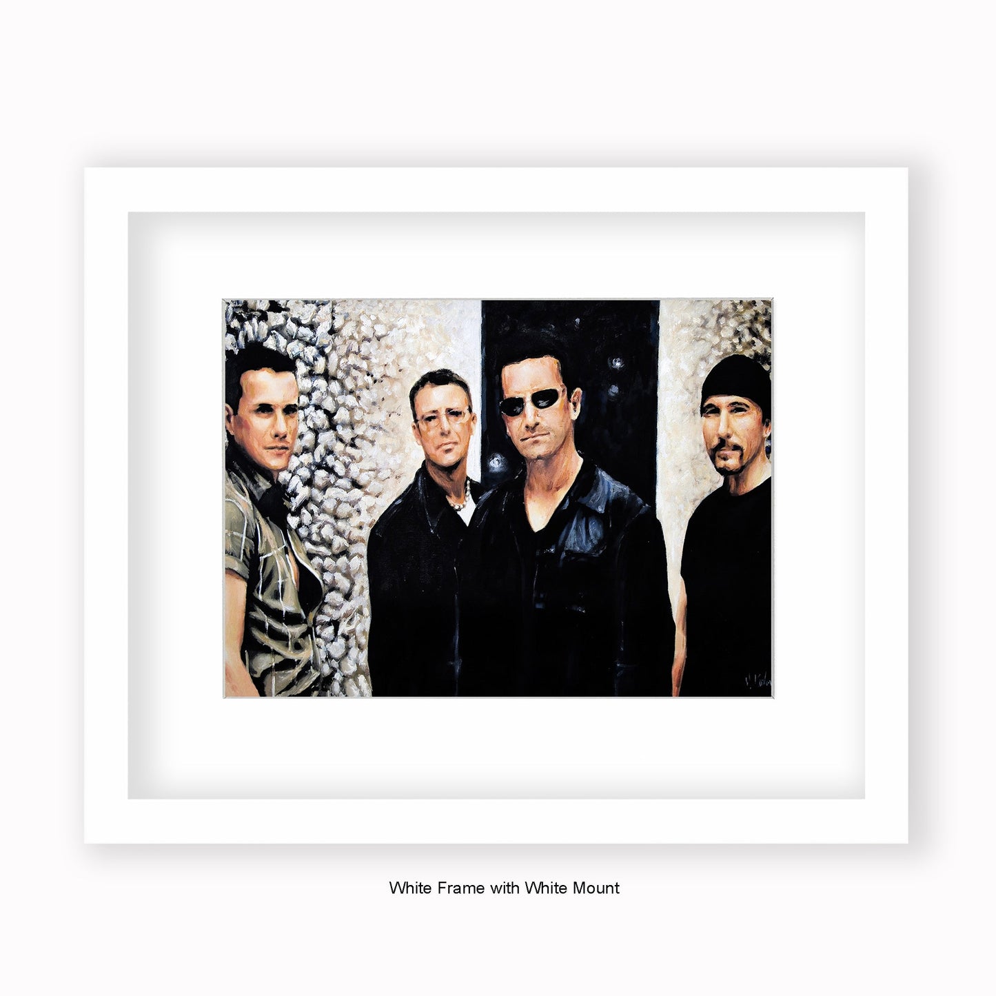U2 - Band - Mounted & Framed Art Print