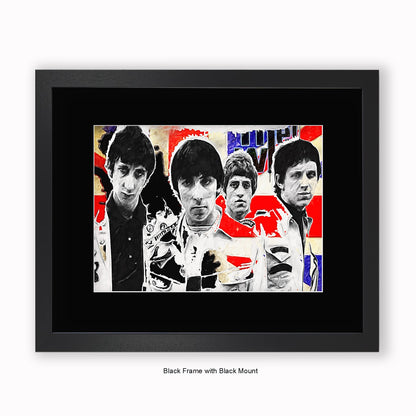 The Who - Mounted & Framed Art Print
