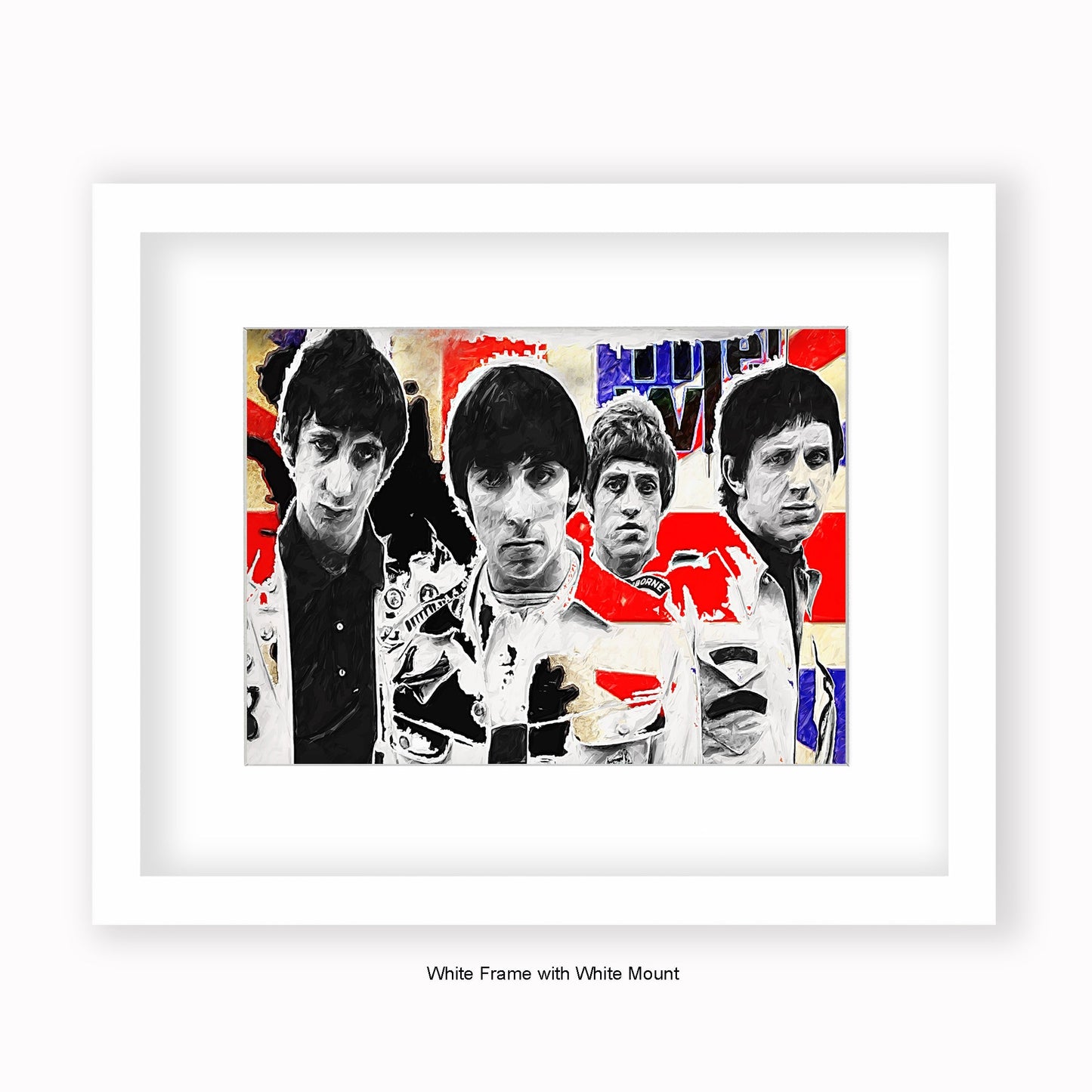 The Who - Mounted & Framed Art Print