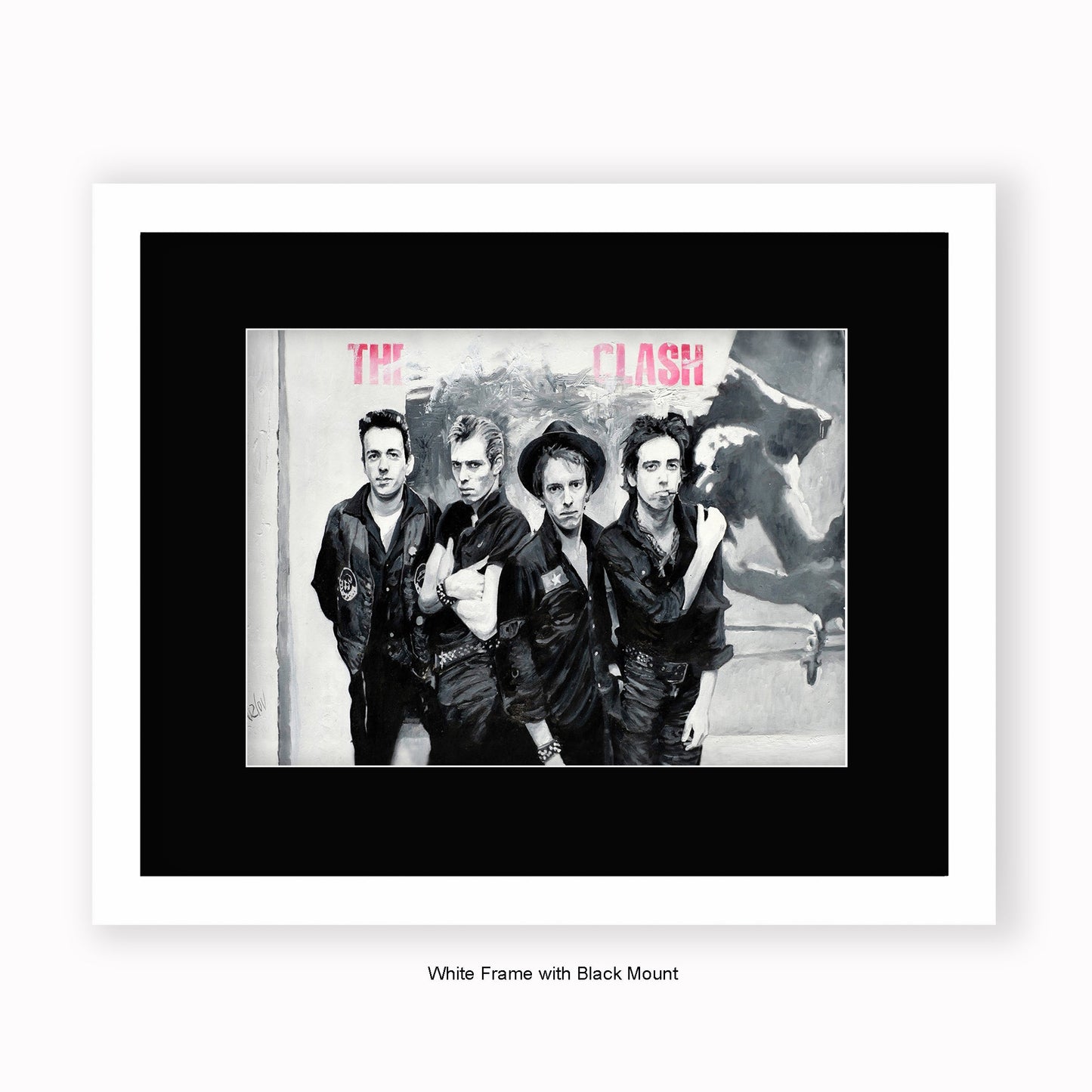 The Clash - Mounted & Framed Art Print