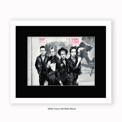 The Clash - Mounted & Framed Art Print