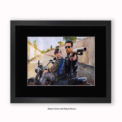 Terminator - Mounted & Framed Art Print