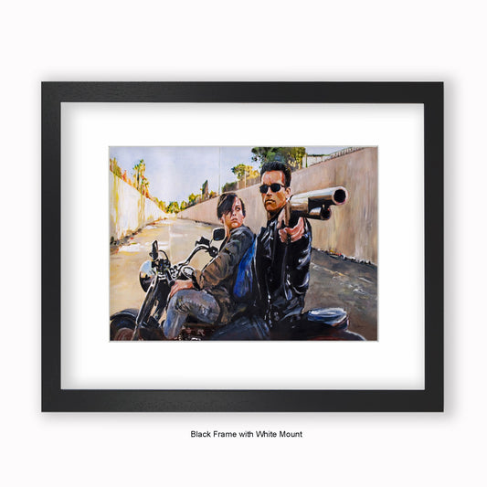 Terminator - Mounted & Framed Art Print