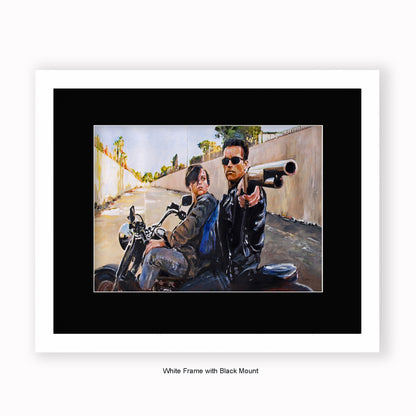 Terminator - Mounted & Framed Art Print