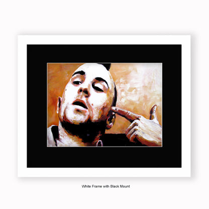 Taxi Driver - Mohican - Mounted & Framed Art Print