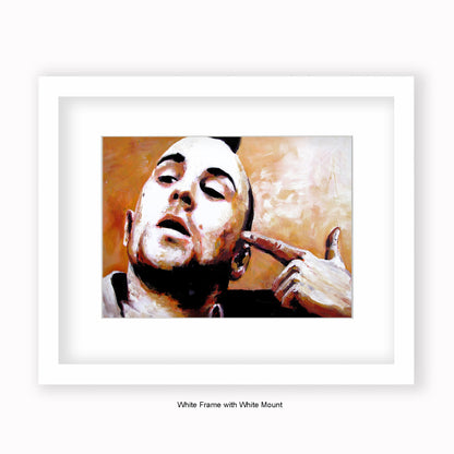 Taxi Driver - Mohican - Mounted & Framed Art Print