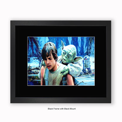 Star Wars - Yoda - Mounted & Framed Art Print