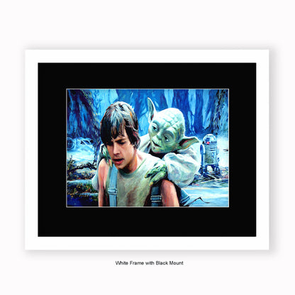 Star Wars - Yoda - Mounted & Framed Art Print