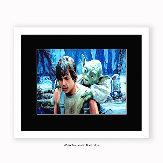 Star Wars - Yoda - Mounted & Framed Art Print