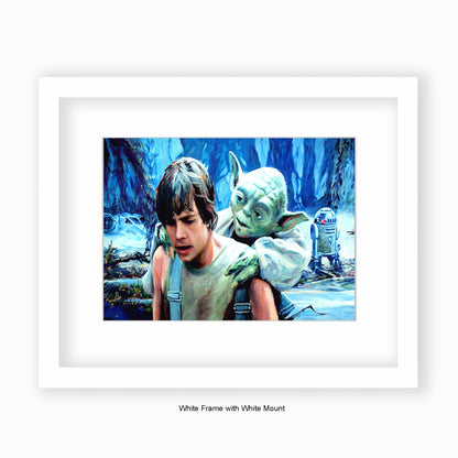 Star Wars - Yoda - Mounted & Framed Art Print