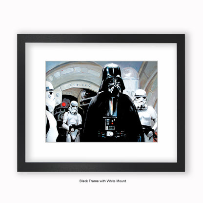 Star Wars - Darth Vader - Mounted & Framed Art Print
