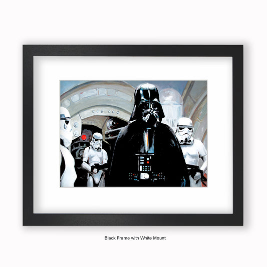 Star Wars - Darth Vader - Mounted & Framed Art Print