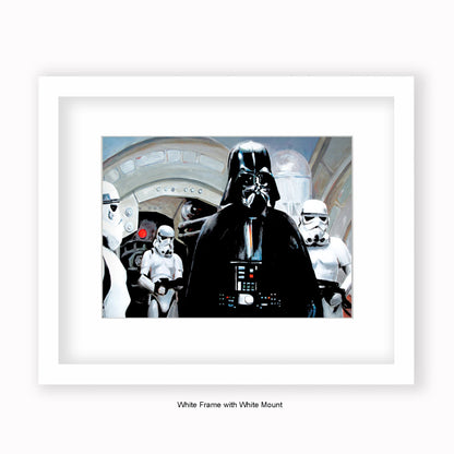 Star Wars - Darth Vader - Mounted & Framed Art Print