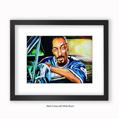 Snoop Dog - Mounted & Framed Art Print