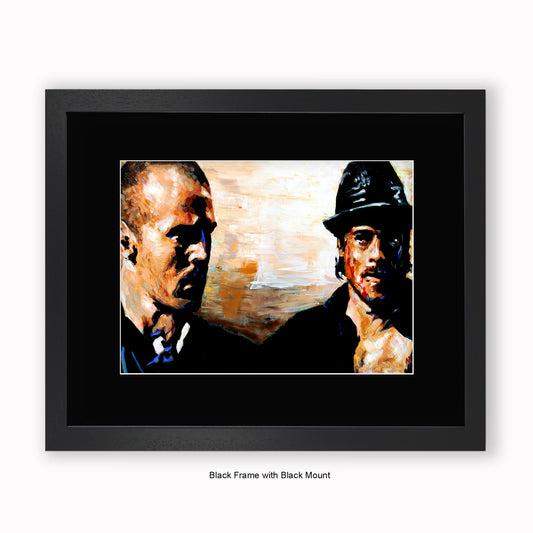 Snatch - Mounted & Framed Art Print