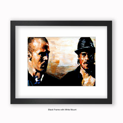 Snatch - Mounted & Framed Art Print