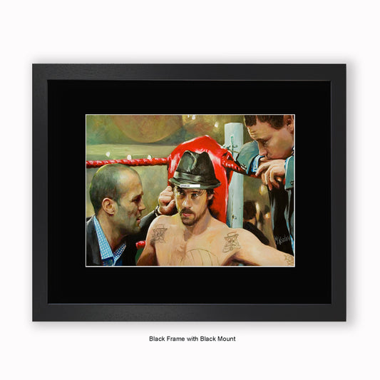 Snatch - Ring - Mounted & Framed Art Print