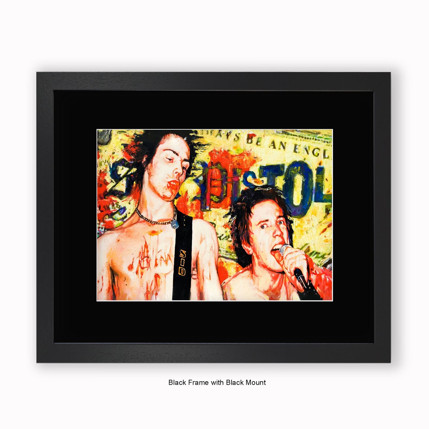Sex Pistols - Mounted & Framed Art Print