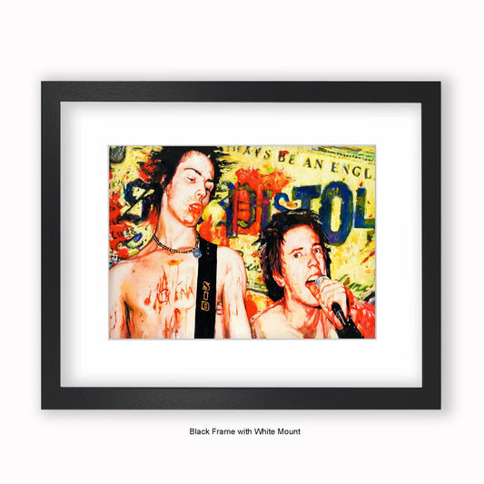Sex Pistols - Mounted & Framed Art Print