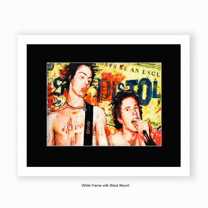 Sex Pistols - Mounted & Framed Art Print