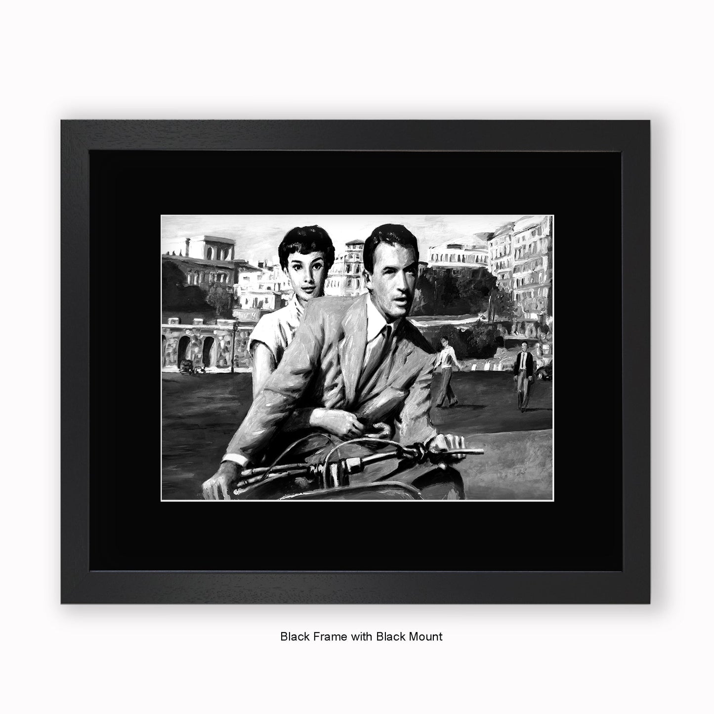 Roman Holiday - Mounted & Framed Art Print