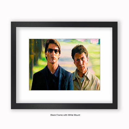 Rain Man - Mounted & Framed Art Print