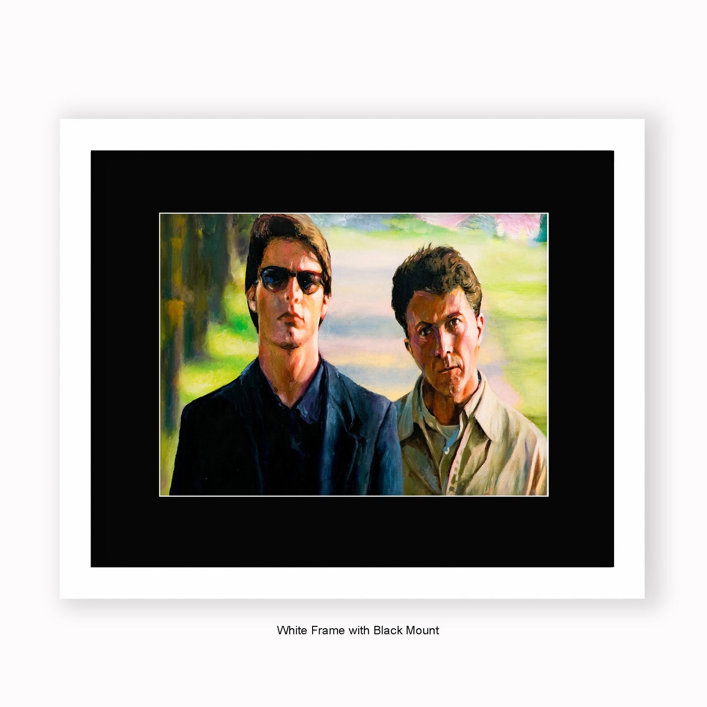 Rain Man - Mounted & Framed Art Print