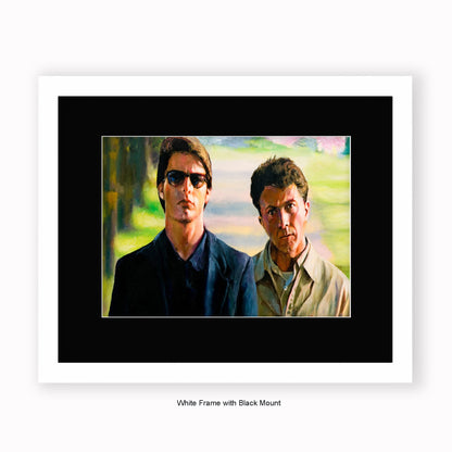 Rain Man - Mounted & Framed Art Print