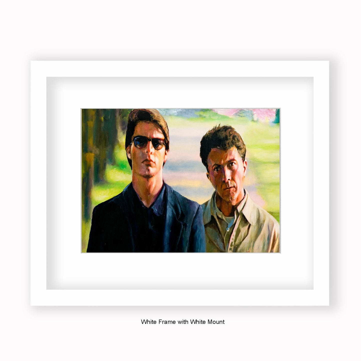 Rain Man - Mounted & Framed Art Print