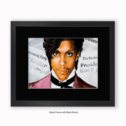 Prince - Mounted & Framed Art Print
