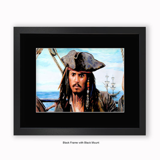 Pirates of The Carribbean - Mounted & Framed Art Print