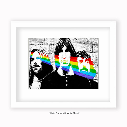Pink Floyd - Mounted & Framed Art Print