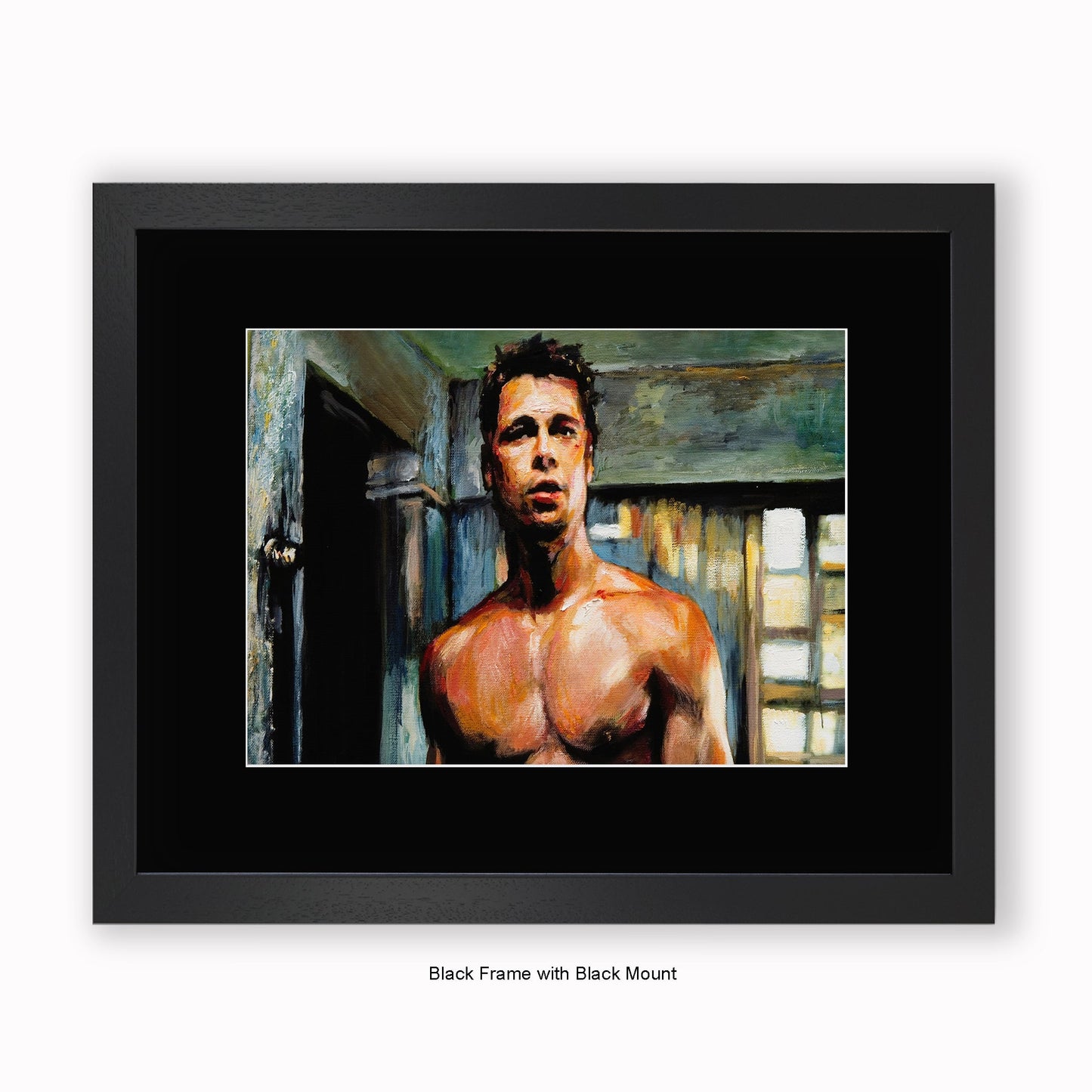 Fight Club - Mounted & Framed Art Print
