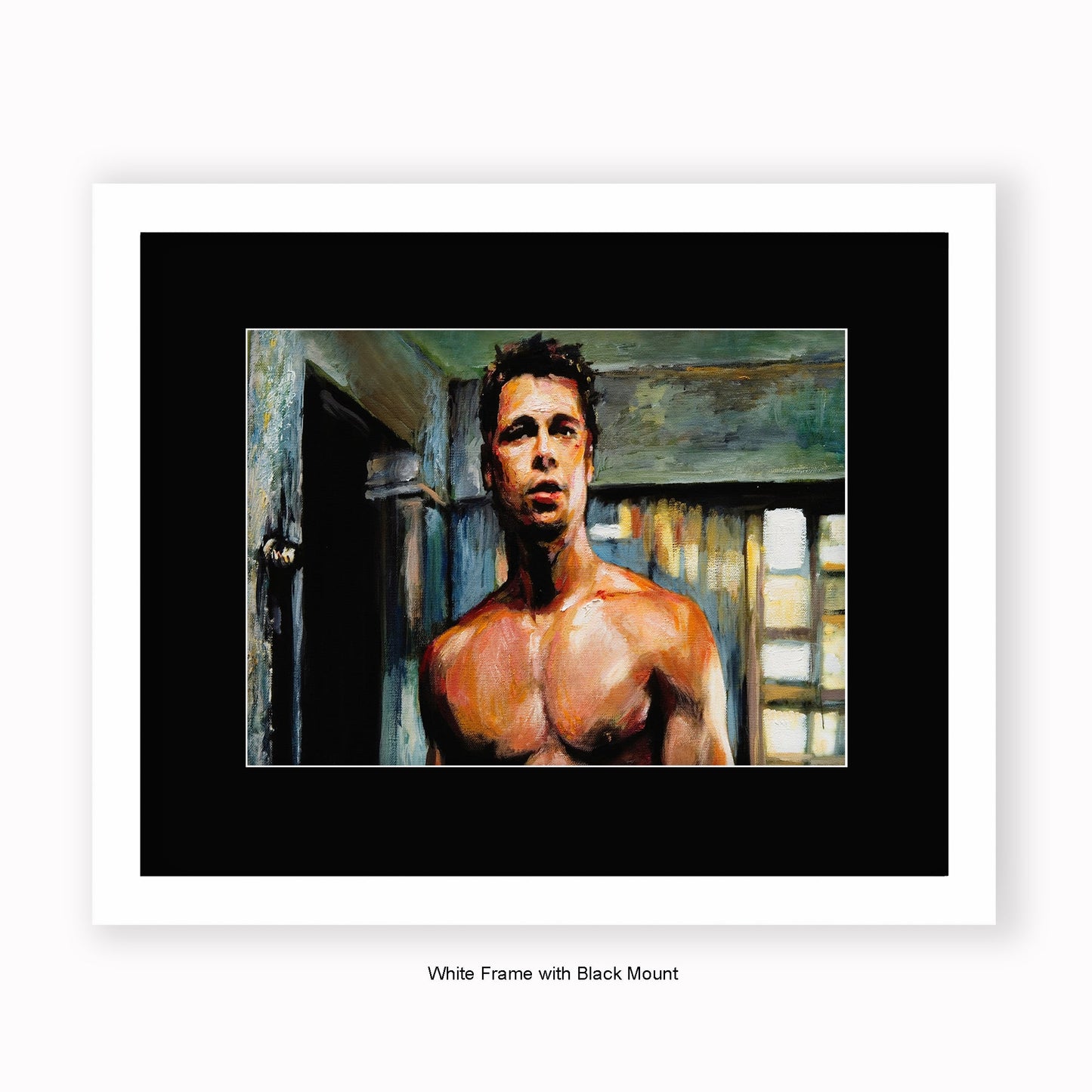 Fight Club - Mounted & Framed Art Print