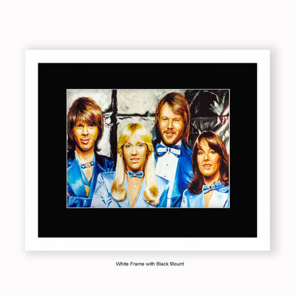 Abba - Mounted & Framed Art Print