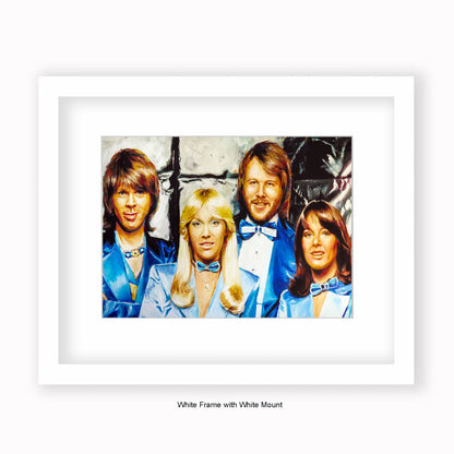 Abba - Mounted & Framed Art Print
