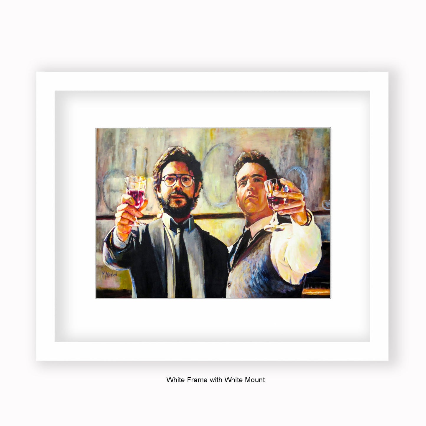 Money Heist - Mounted & Framed Art Print