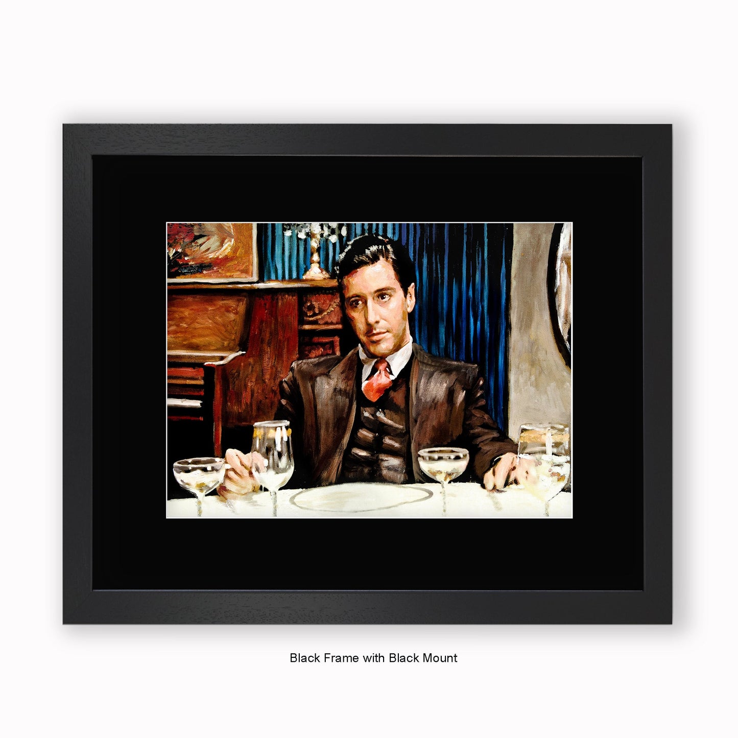 Godfather - Michael Corleone - Mounted & Framed Art Print