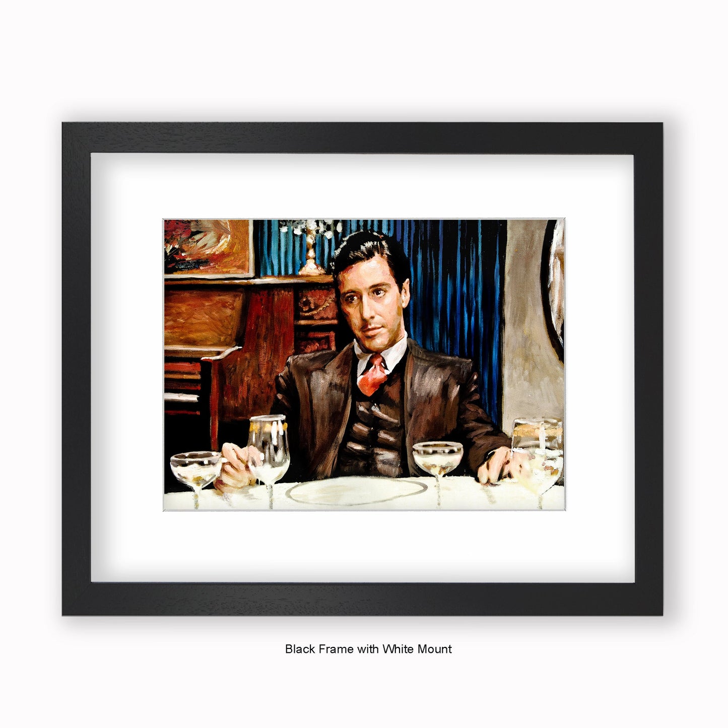 Godfather - Michael Corleone - Mounted & Framed Art Print