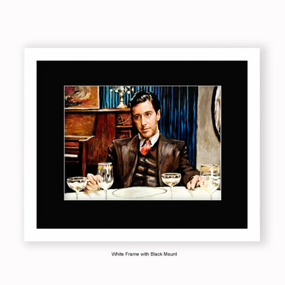 Godfather - Michael Corleone - Mounted & Framed Art Print